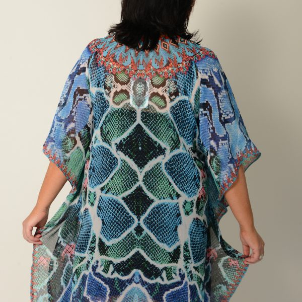 SAPPHIRE SERPENT KAFTAN
