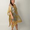 animal print kaftan