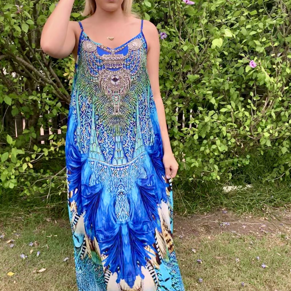 flowy maxi dress