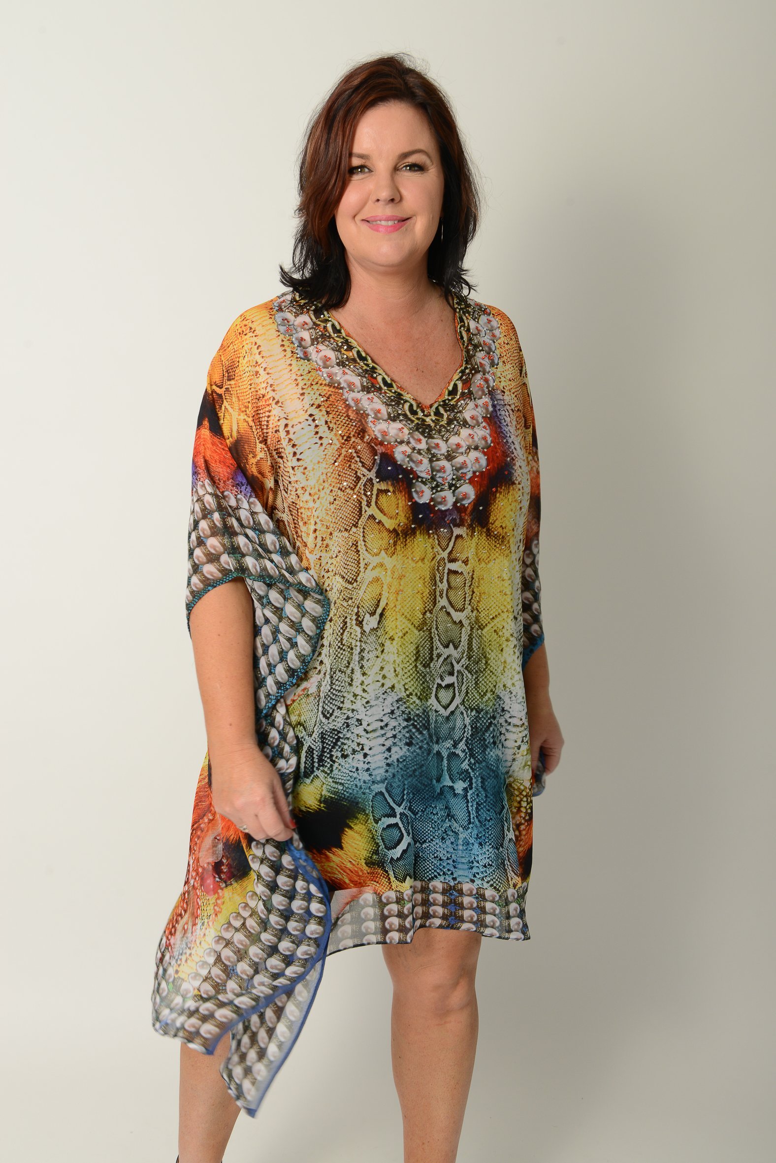 kaftan long dress