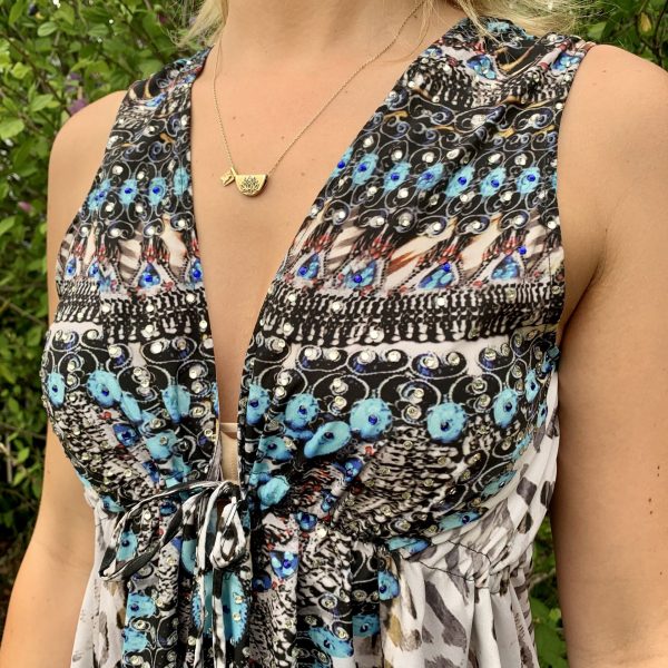 leopard print dress
