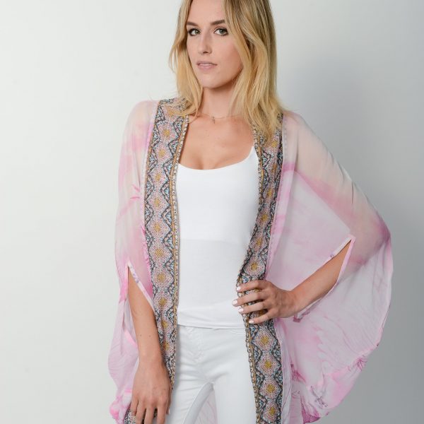 Light pink cape