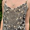 print maxi dress