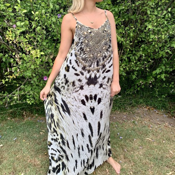 sleeveless maxi dress