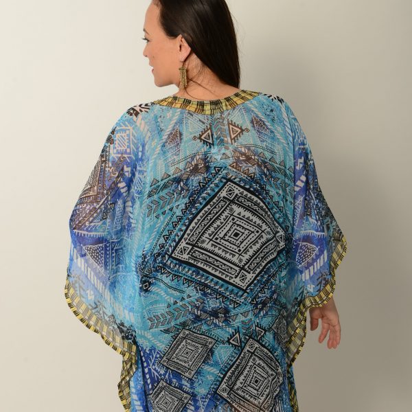 Turquoise beach kaftans